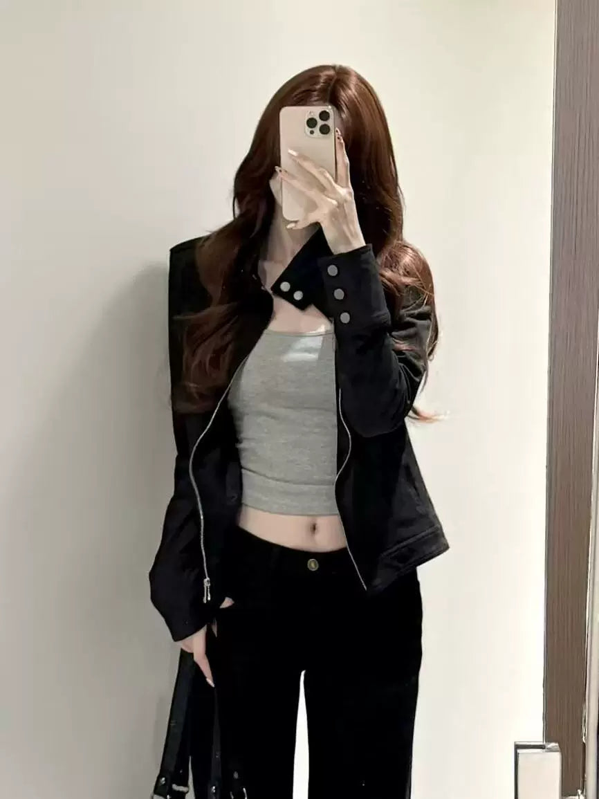LaPose - Ansleigh Retro Suede Slim Jacket
