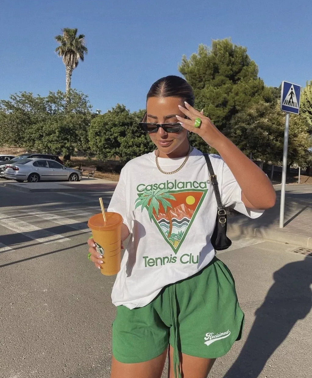 Araceli Vintage Graphic Oversized Tee