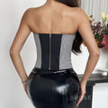 Arantza Plaid Corset Top [5T2FUICL]