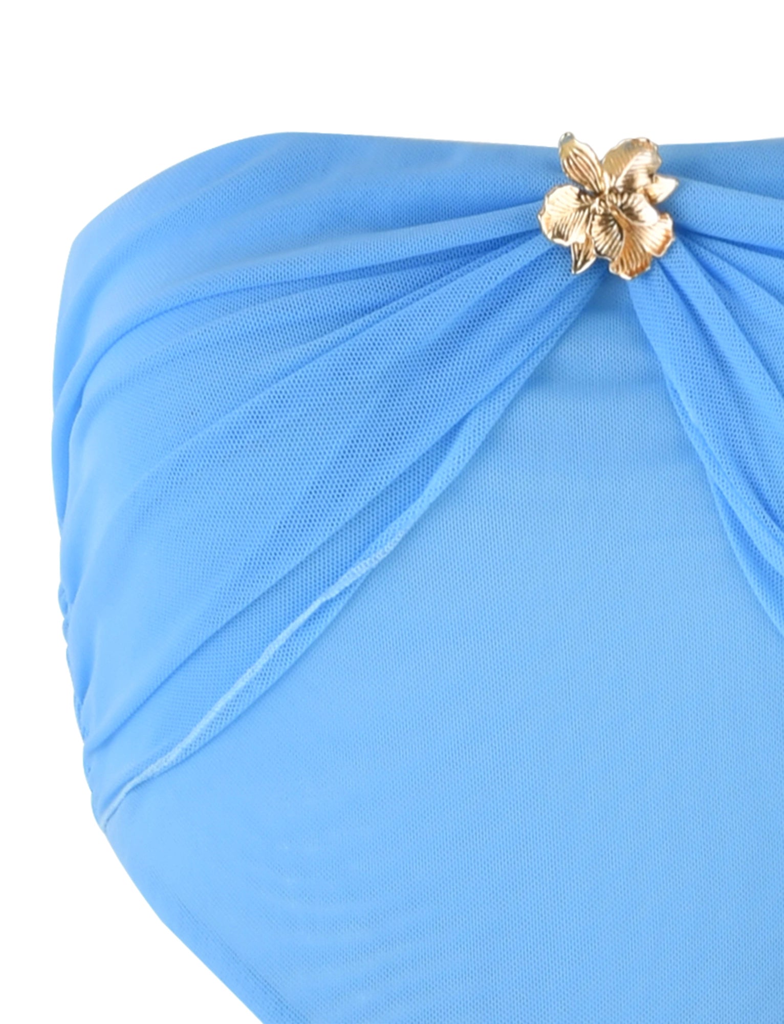 LaPose Arantza Ruched Cut-Out Maxi Dress