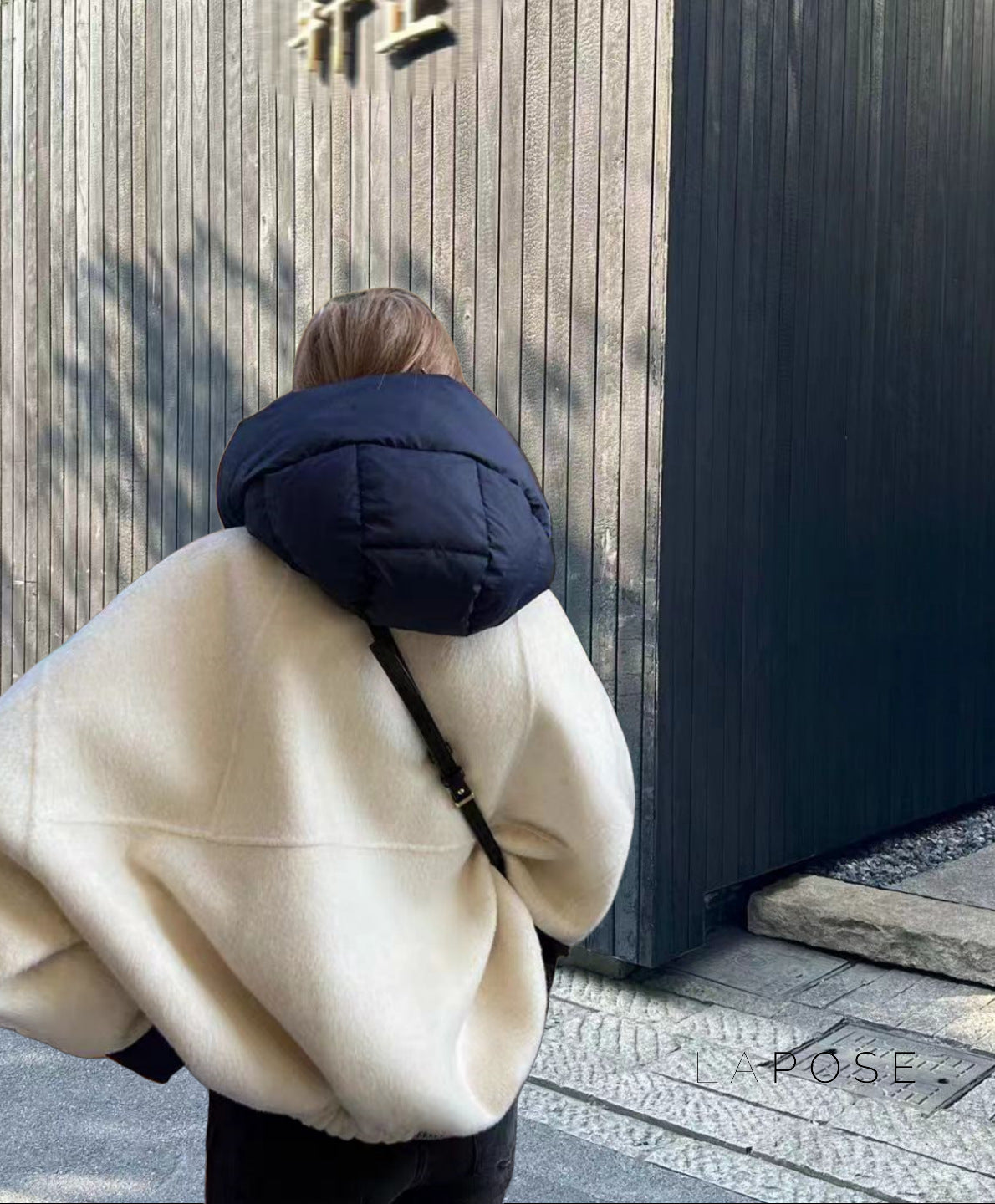Ariadna Detachable Wool Cropped Coat [QUBCKCJ9]