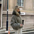 Ariadna Detachable Wool Cropped Coat [T09GROJS]
