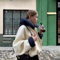 Ariadna Detachable Wool Cropped Coat [J7FLZHY0]