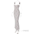 Ariadne Lace Backless Midi Dress [1HH4MGSL]