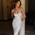 Ariadne Lace Backless Midi Dress [4SAZKJH3]
