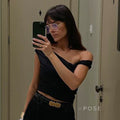 Ariannah Ruched One-Shoulder Top [80HRA50Y]