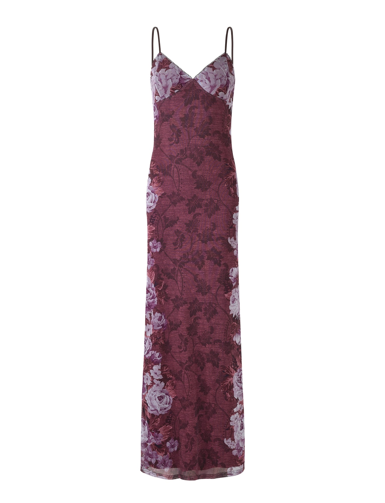 LaPose Arlette Radiant Floral Maxi Dress - Floral Rose
