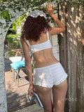 Arlo Ruffled Suspender Pant Set [E5KBEH4G]