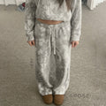 Armoni Camo Wide-Leg Sweatpants [EEFBA5SN]