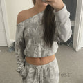 Armoni Camo Wide-Leg Sweatpants [9U10FSD3]