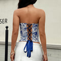 Armonie Jacquard Corset Top [SEMDSIZ7]