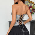 Armonie Jacquard Corset Top [KYWVJRB3]