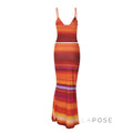 Aryana Printed Maxi Skirt Set [AQGOLDFW]
