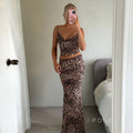 Aryana Printed Maxi Skirt Set [9R0JCQU7]