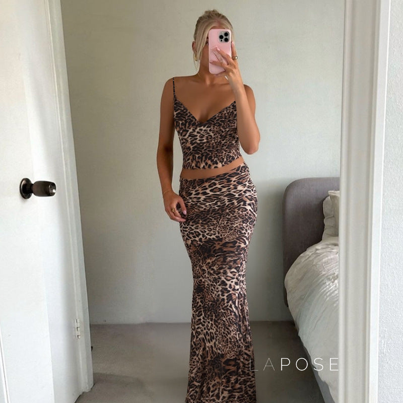 Aryana Printed Maxi Skirt Set [9R0JCQU7]