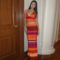 Aryana Printed Maxi Skirt Set [MVFJEHJY]
