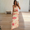 Aryana Printed Maxi Skirt Set [VCALGNAP]