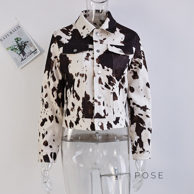 Aryn Abstract Pattern Jacket [CXEF6GK7]