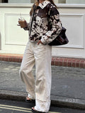 Aryn Abstract Pattern Jacket [NGNFVZWG]