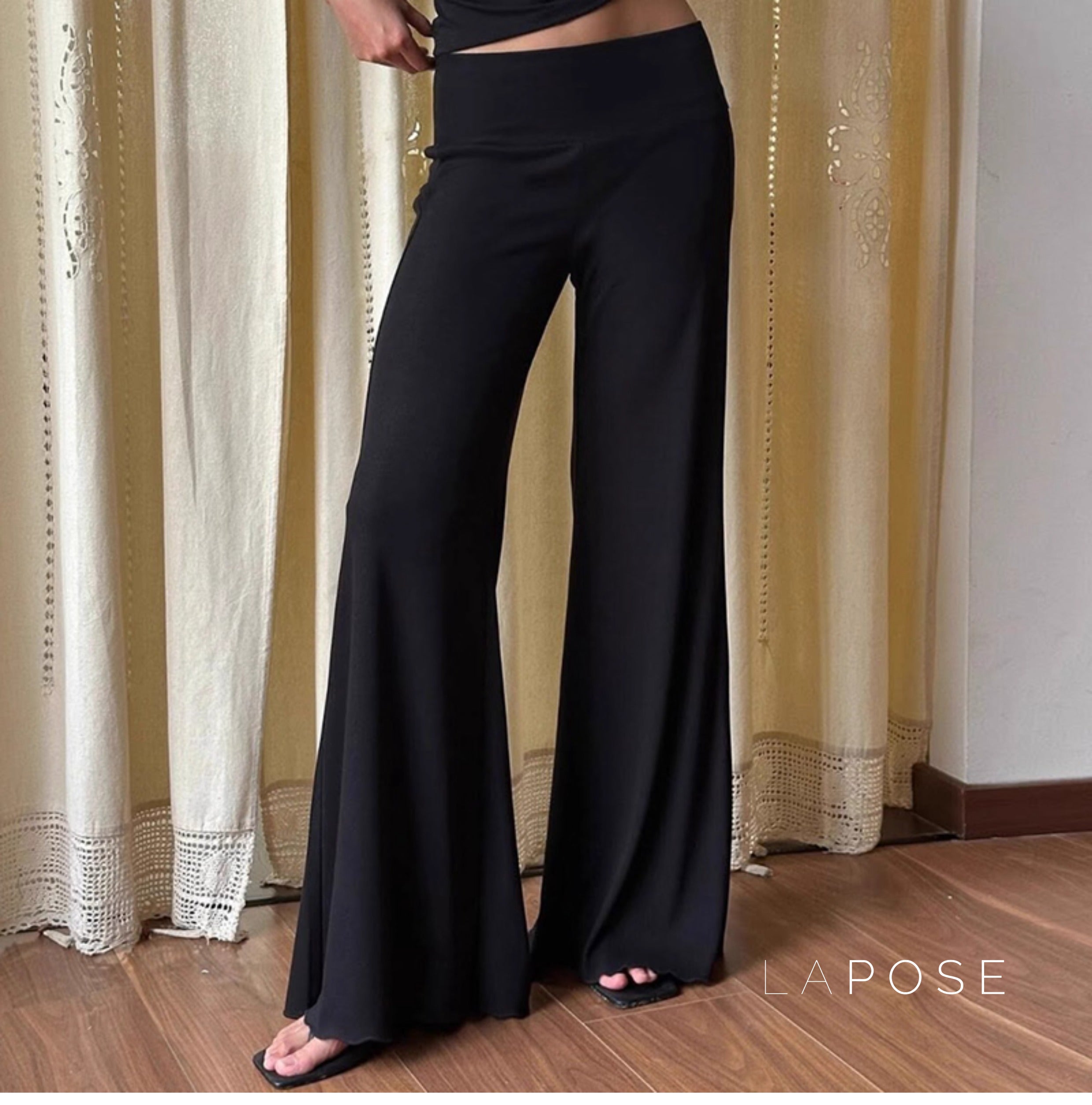 Asher High-Rise Flared Pants [91N9JBFZ]