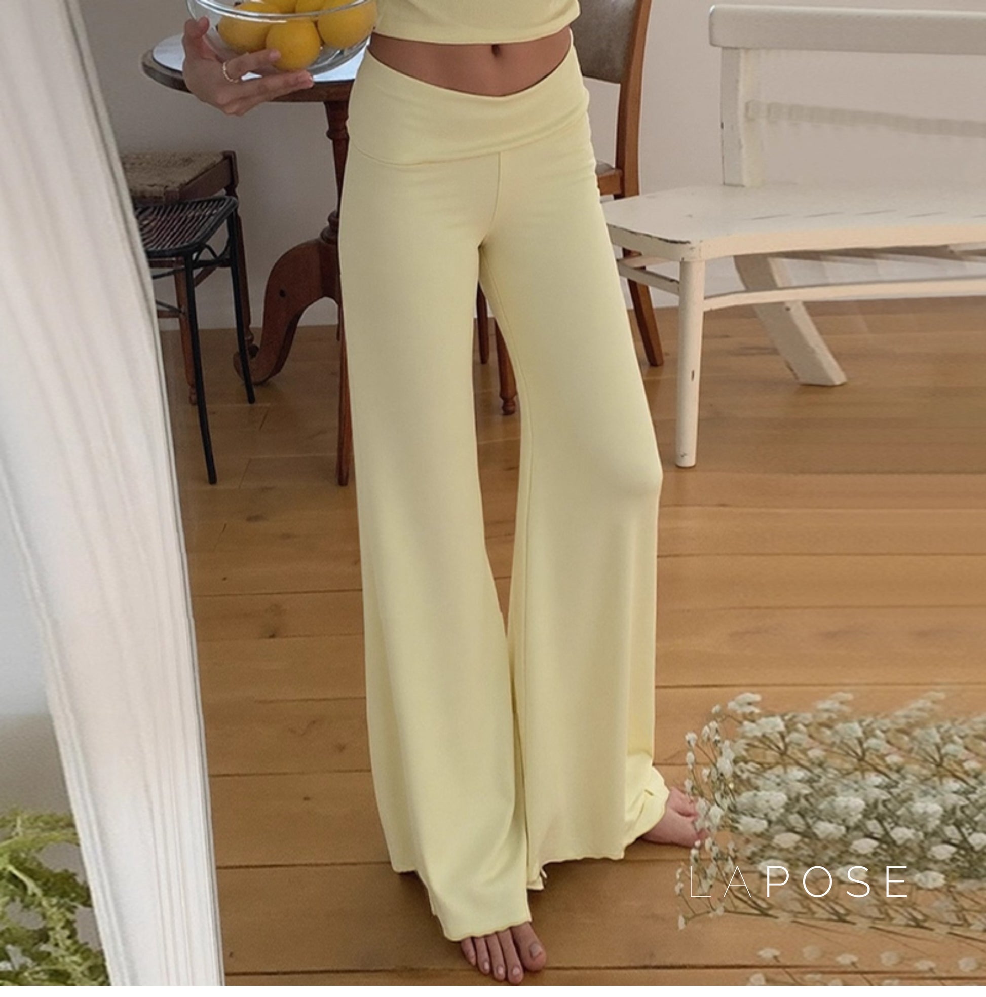 Asher High-Rise Flared Pants [T7XPRA9M]