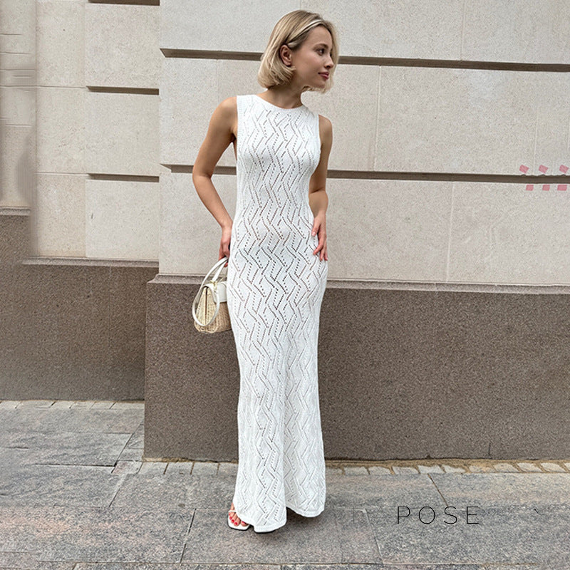 Ashleen Hollow Maxi Dress [V63JMC7Q]