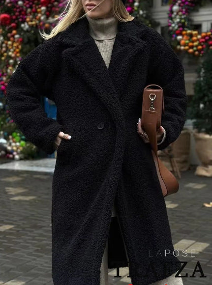 Athalia Double-Breasted Long Coat [FU8CZNLS]