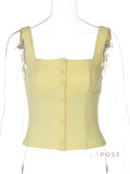 Aubri Buttoned Strap Vest [7NO5SL5H]