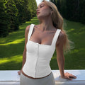 Aubri Buttoned Strap Vest [OU2DQ3I0]