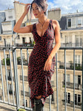 Aubrie Floral Backless Maxi Dress [95PER06V]