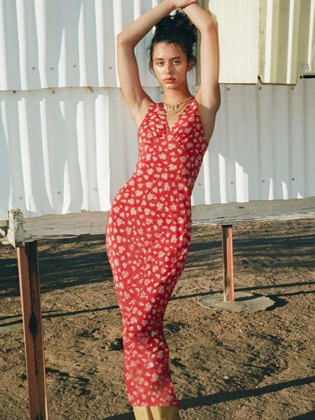 Aubrie Floral Backless Maxi Dress [AD0VCBRB]