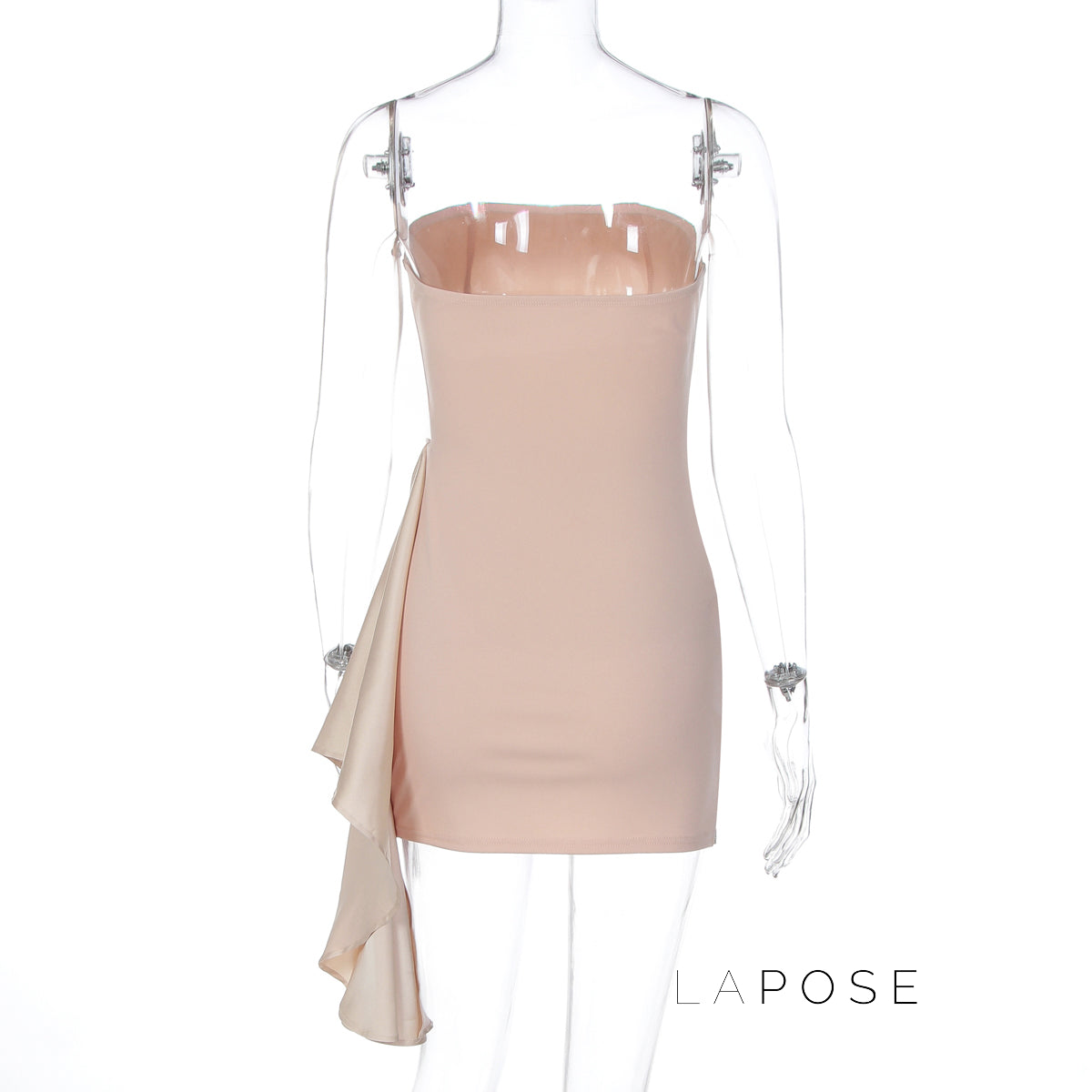 Audrina Satin Bodycon Mini Dress [ARQRVZ2R]