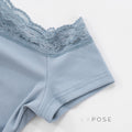 Augusta Lace Bardot Crop Top [7NV4Q1LO]