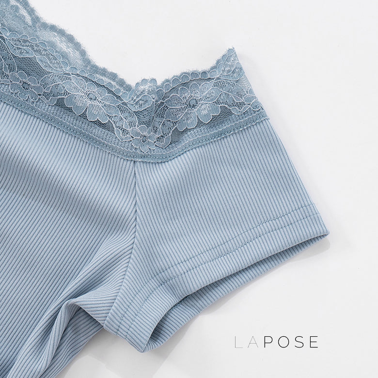 Augusta Lace Bardot Crop Top [7NV4Q1LO]