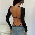 Aurie Backless Bodysuit [0UNKB967]