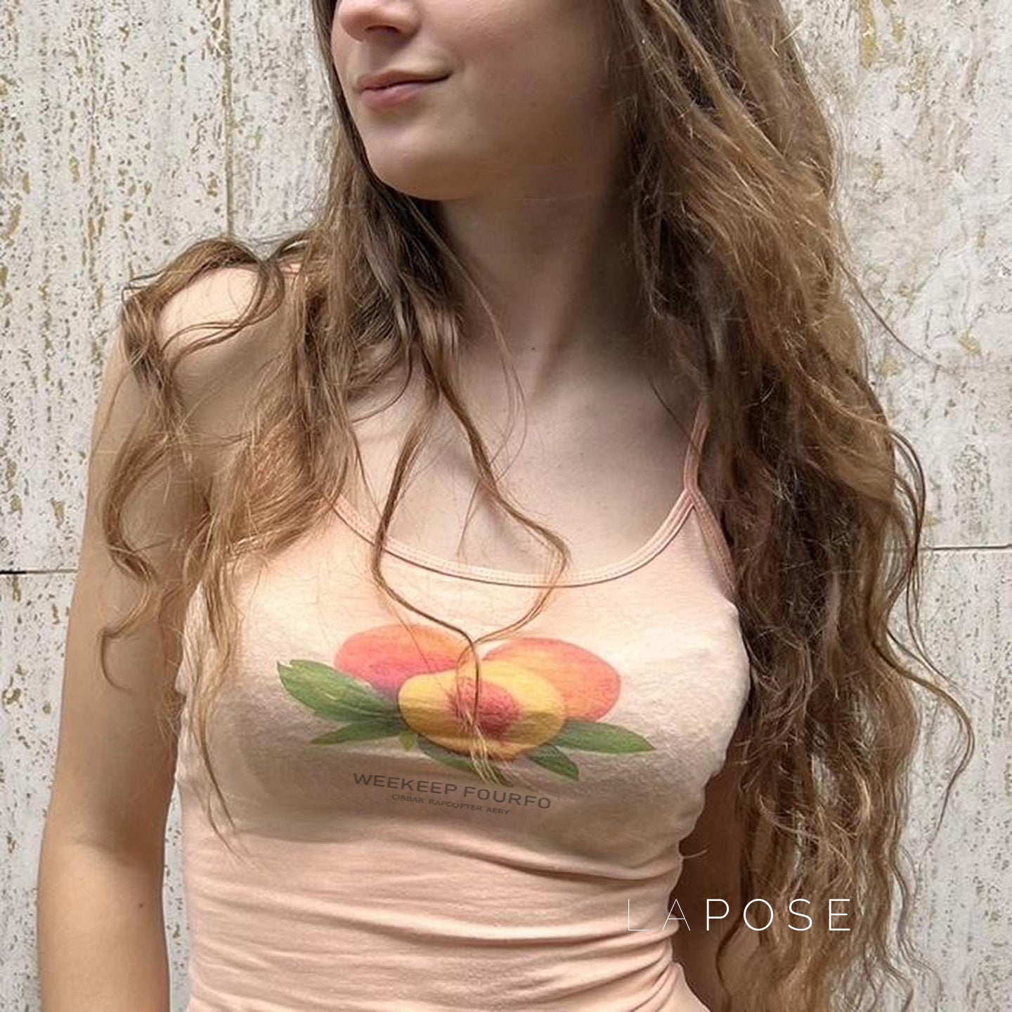 Avaleigh Knit Fruit Crop Top