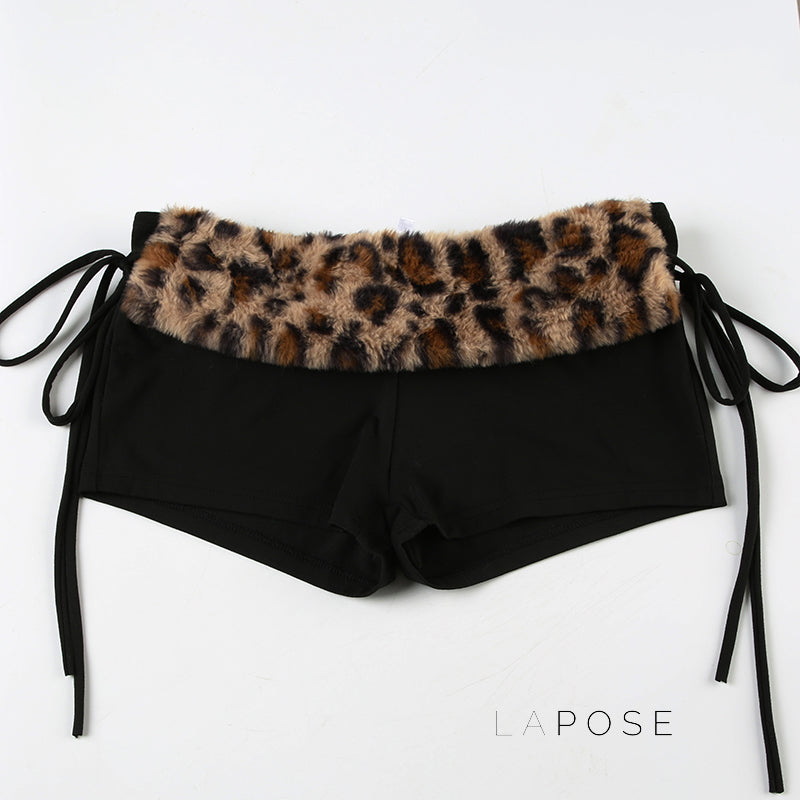 Avalon Leopard Ruched Short Set [PY9I2FZS]