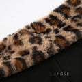 Avalon Leopard Ruched Short Set [4AYIXDPV]