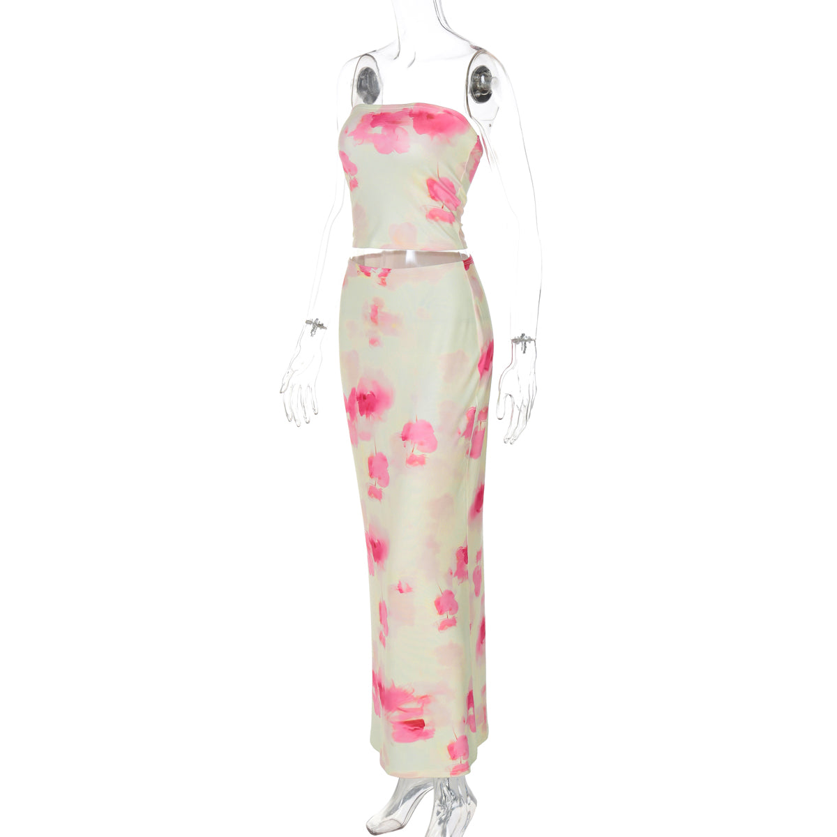 Avana Printed Maxi Skirt Set