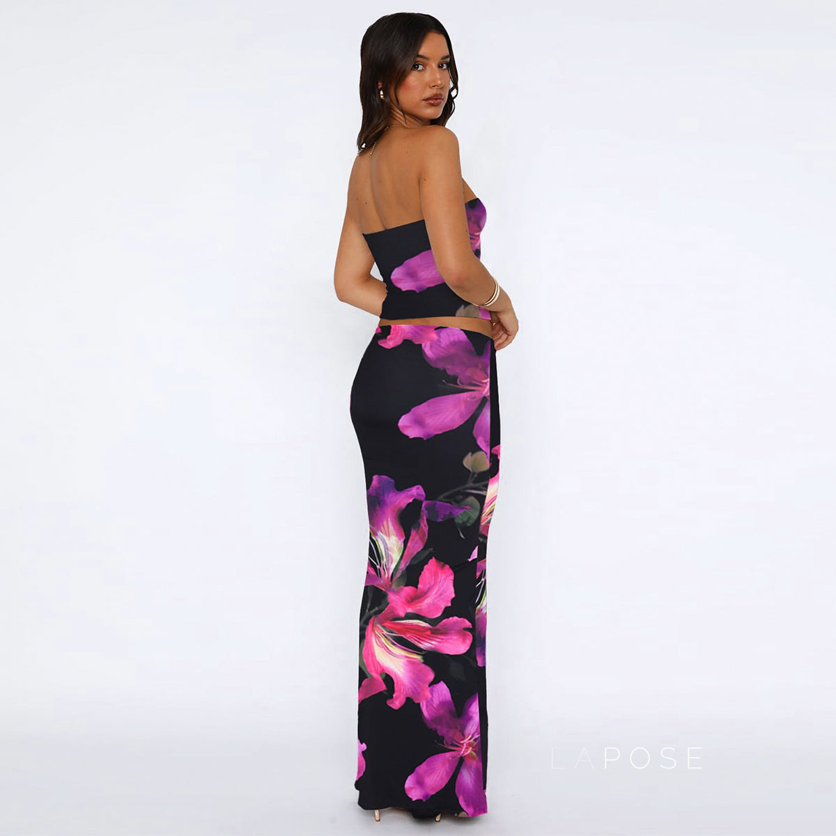 Avana Printed Maxi Skirt Set