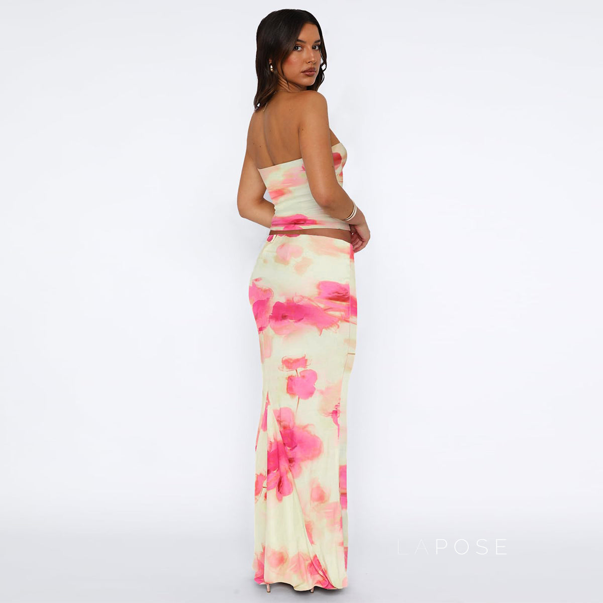 Avana Printed Maxi Skirt Set
