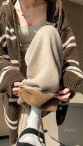Avarie Cozy Wide-Leg Pants [FCWB8OY5]