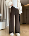 Avarie Cozy Wide-Leg Pants [JLRU3RVK]