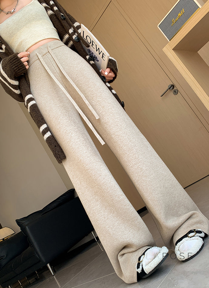 Avarie Cozy Wide-Leg Pants [VUNYAJNW]