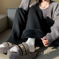 Avarie Cozy Wide-Leg Pants [FA854YUZ]