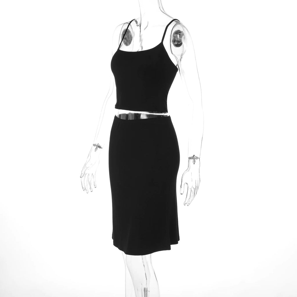 Ayaana Slim Camisole Skirt Set