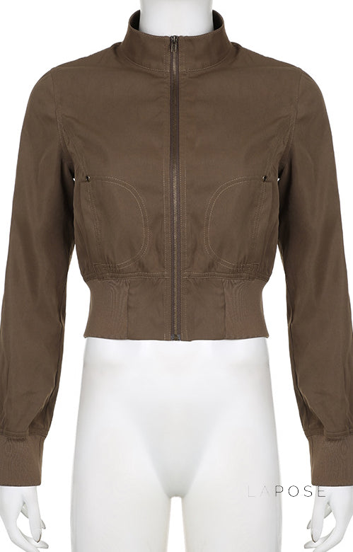 Ayleen Cropped Utility Jacket [7Y1KDU7T]