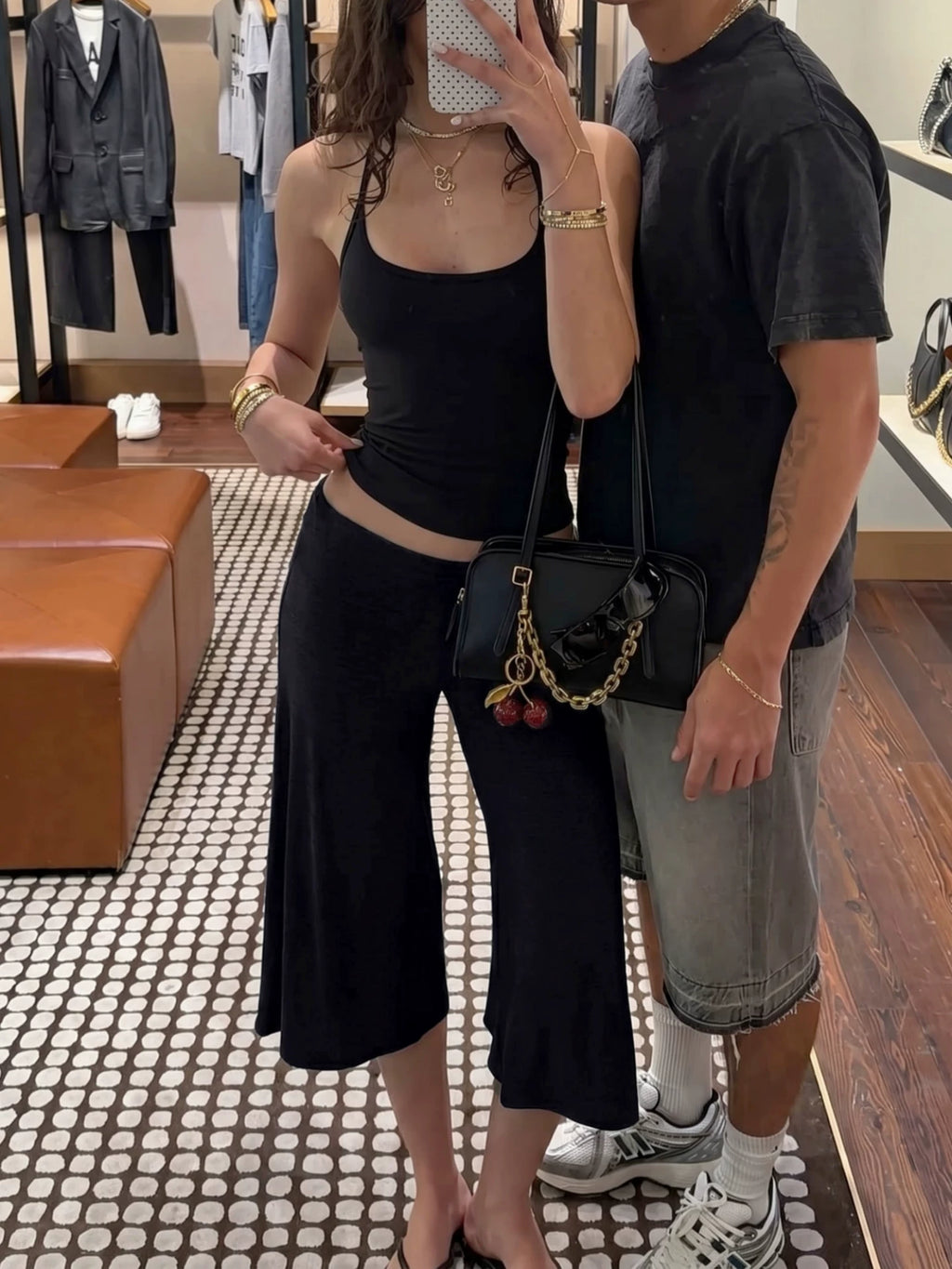 Ayvah Wide Leg Cropped Pants