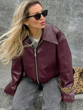 Ayven Oversized Faux Leather Jacket [T5J90LEZ]