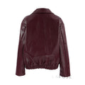 Ayven Oversized Faux Leather Jacket [6PFZ4DER]